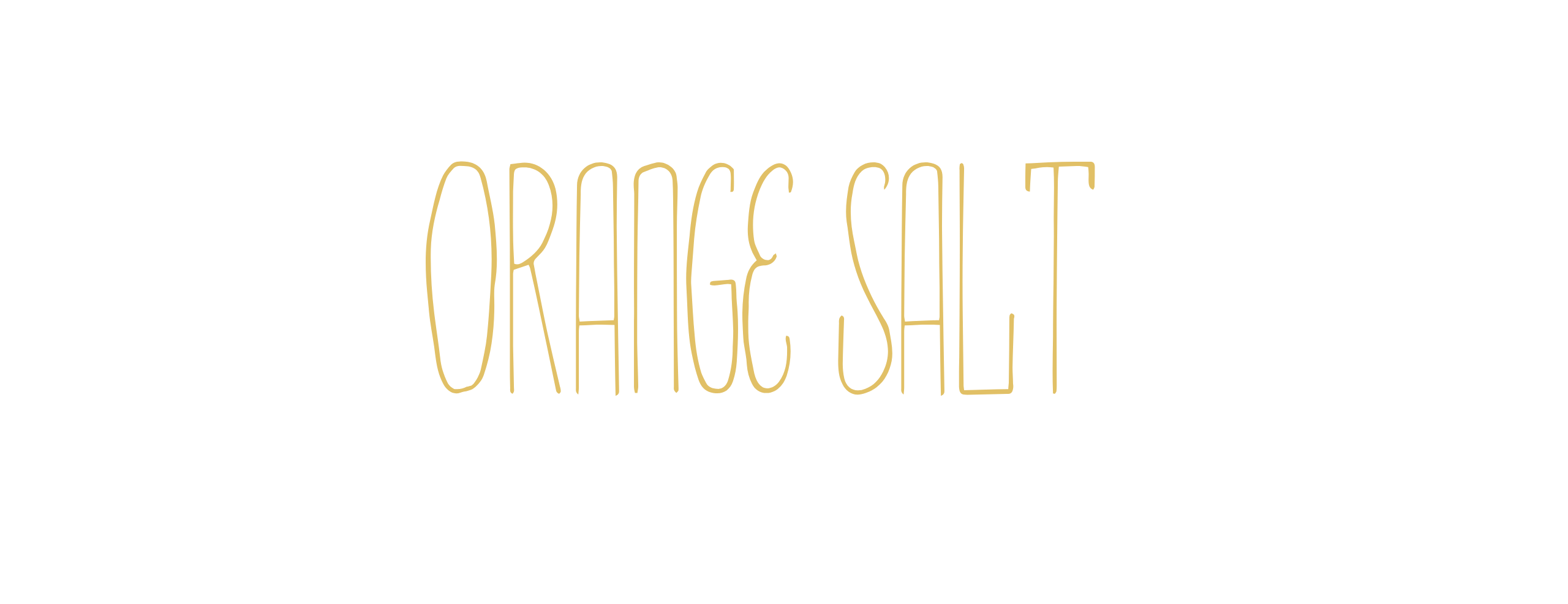 Orange Salt Orange Salt